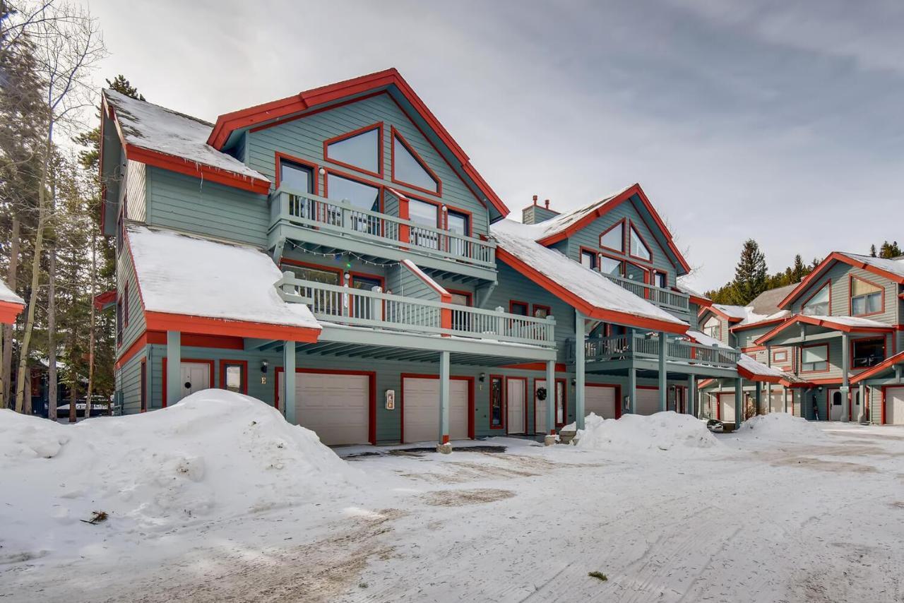 Pinecreek #F - 3 Bedroom - Close To Town - Shuttle To Slopes - Pool And Hot Tub Access Breckenridge Exterior foto